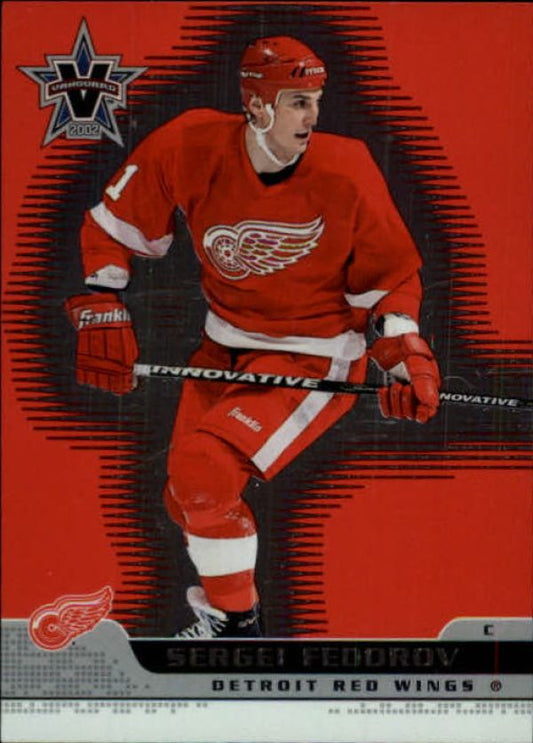 NHL 2001-02 Vanguard - No. 34 - Sergei Fedorov