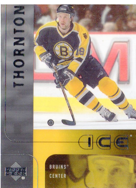 NHL 2001-02 Upper Deck Ice - No 2 - Joe Thornton