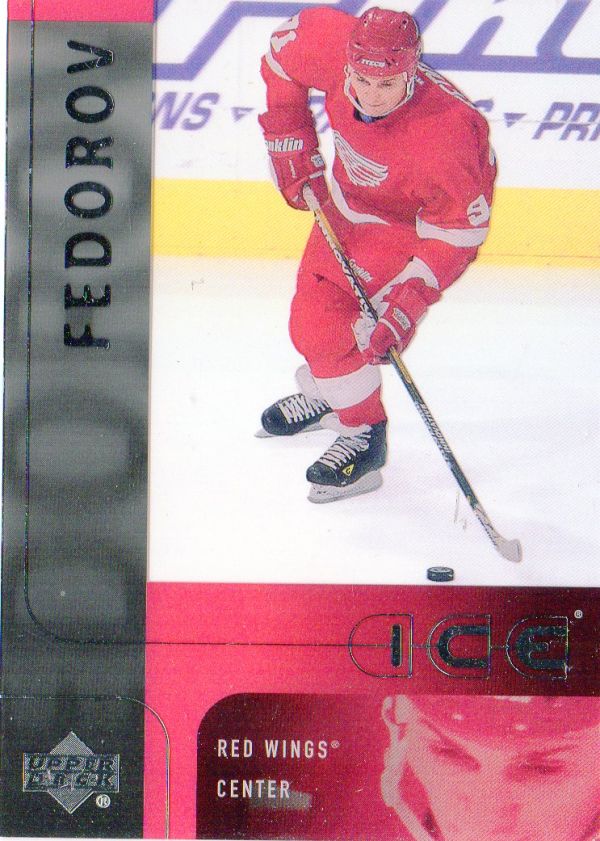 NHL 2001-02 Upper Deck Ice - No 17 - Sergei Fedorov