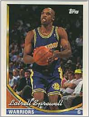 NBA 1993-94 Topps - No. 340 - Latrell Sprewell