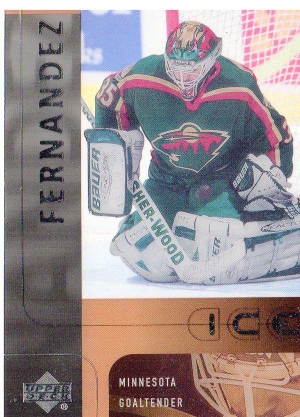 NHL 2001-02 Upper Deck Ice - No 24 - Manny Fernandez