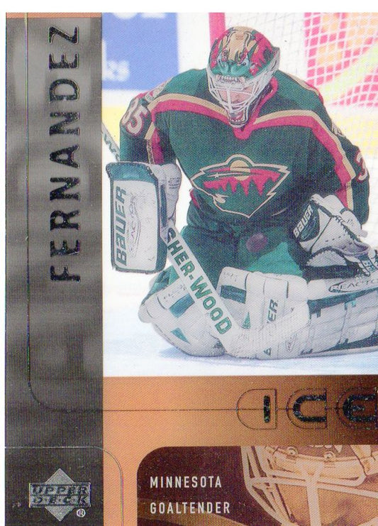 NHL 2001-02 Upper Deck Ice - No. 24 - Manny Fernandez