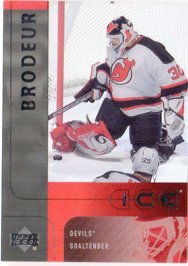 NHL 2001-02 Upper Deck Ice - No. 27 - Martin Brodeur