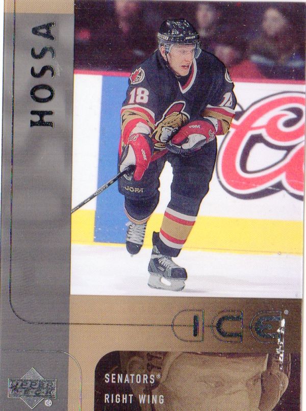 NHL 2001-02 Upper Deck Ice - No 32 - Marian Hossa