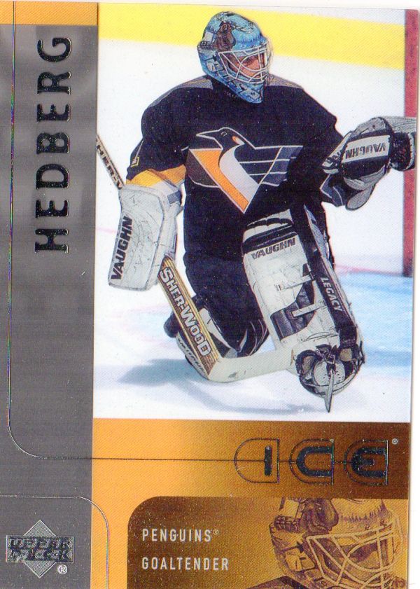 NHL 2001-02 Upper Deck Ice - No. 35 - Johan Hedberg