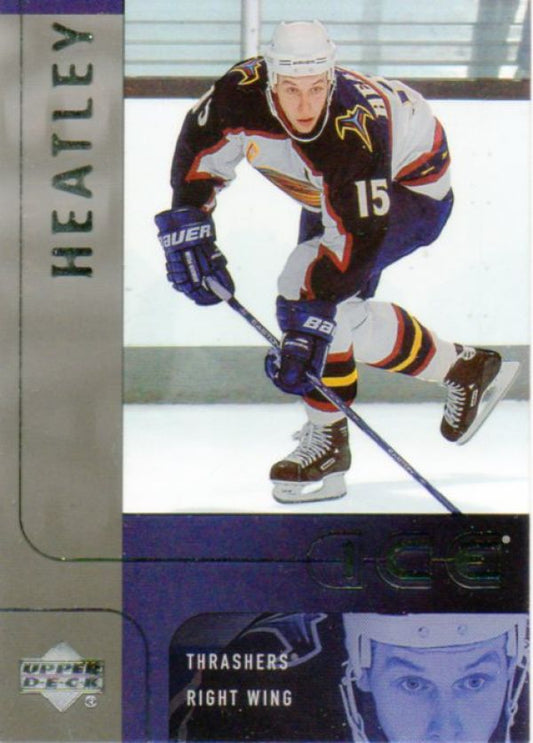 NHL 2001-02 Upper Deck Ice - No 85 - Dany Heatley