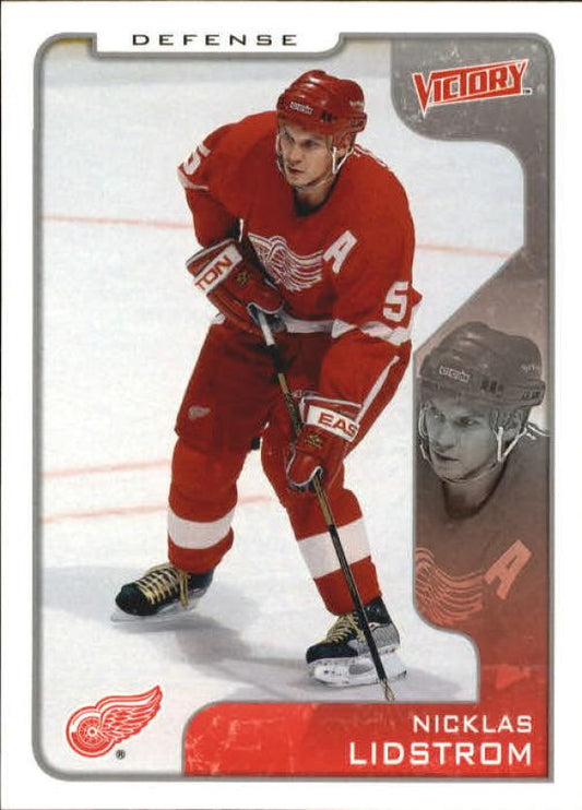 NHL 2001-02 Upper Deck Victory - No 124 - Nicklas Lidstrom