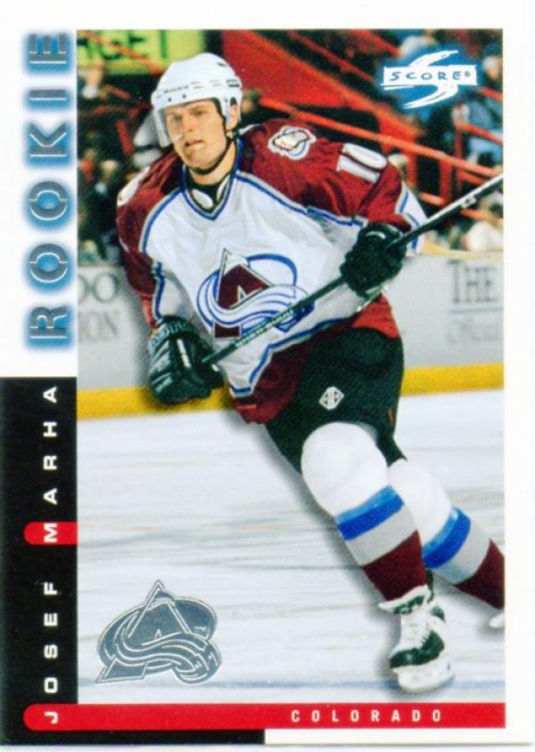 NHL 1997 / 98 Score Avalanche - No 10 of 20 - Josef Marha