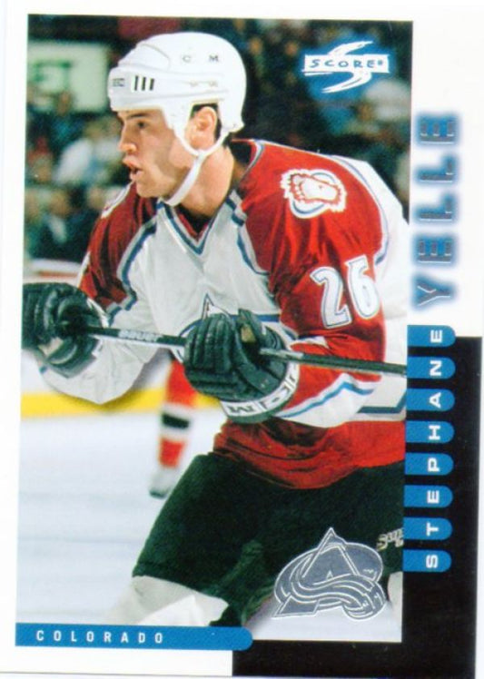 NHL 1997 / 98 Score Avalanche - No 19 of 20 - Stephane Yelle