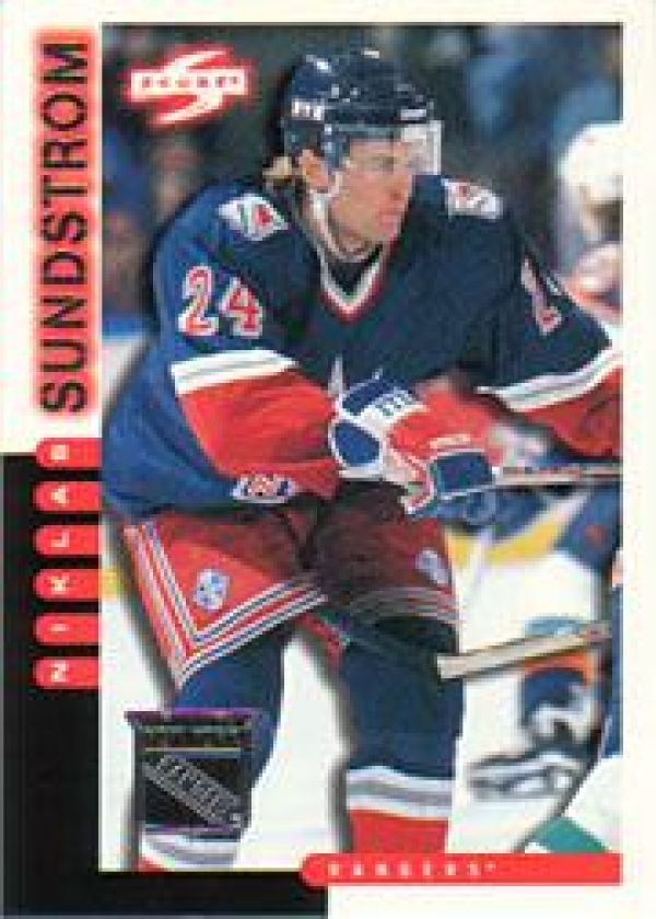 NHL 1997 / 98 Score Rangers - No 5 of 20 - Niklas Sundstrom