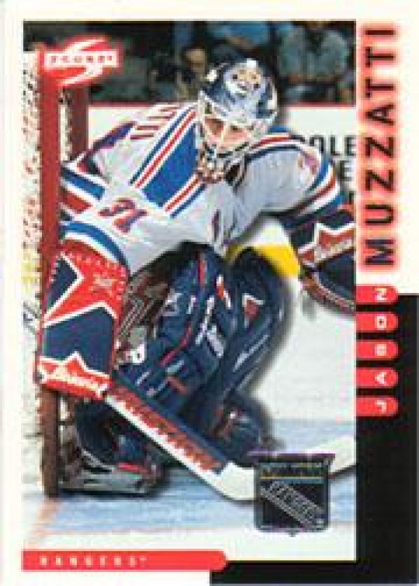 NHL 1997 / 98 Score Rangers - No 17 of 20 - Jason Muzzatti