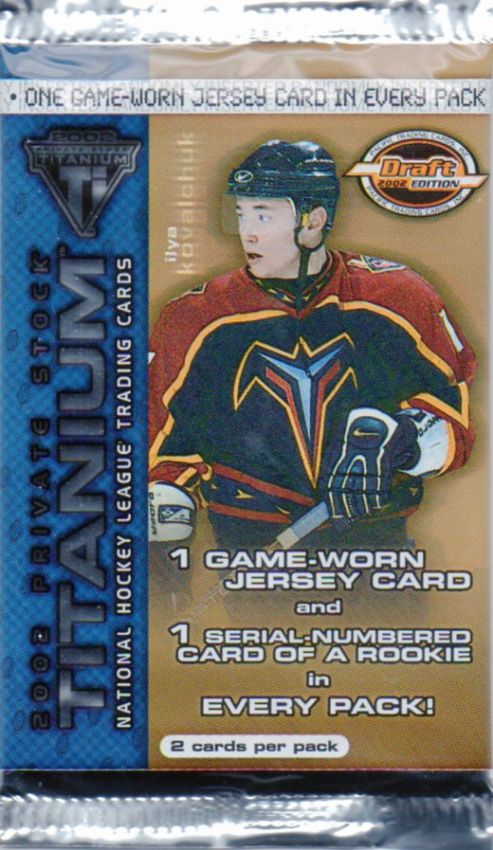 NHL 2002 Pacific Titanium Private Stock Draft Day Edition - Pack