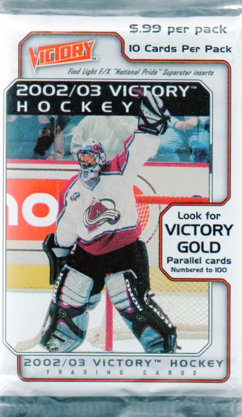 NHL 2002-03 Upper Deck Victory - Packet