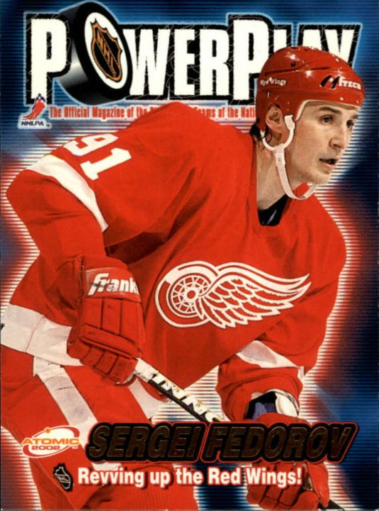 NHL 2001-02 Atomic Power Play - No 12 - Sergei Fedorov