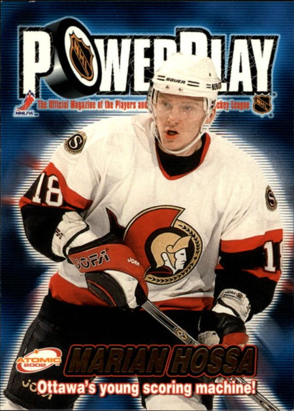 NHL 2001-02 Atomic Power Play - No 25 - Marian Hossa