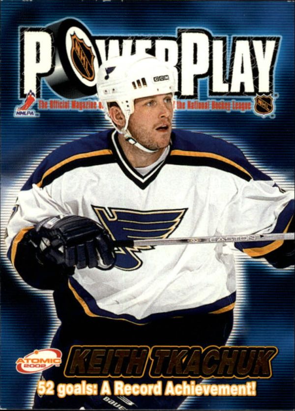 NHL 2001-02 Atomic Power Play - No. 29 - Keith Tkachuk