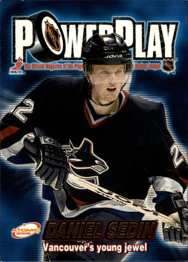 NHL 2001-02 Atomic Power Play - No 33 - Daniel Sedin