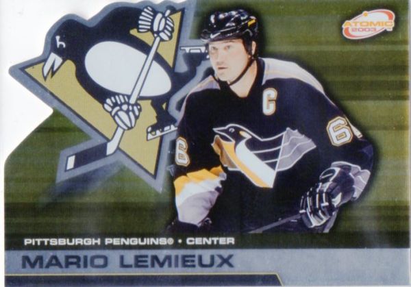 NHL 2002-03 Atomic - No 80 - Mario Lemieux