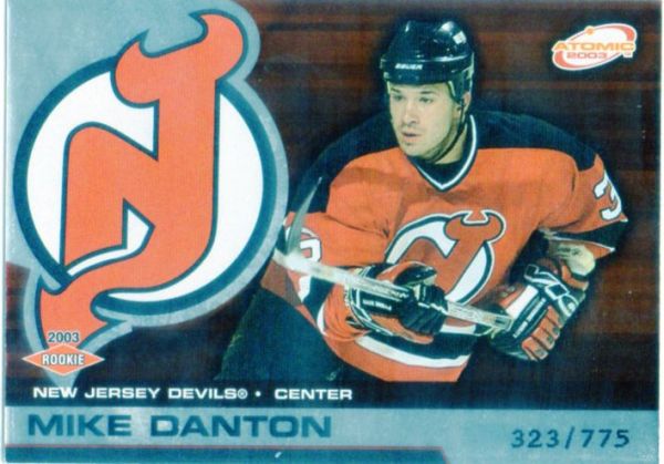 NHL 2002-03 Atomic Hobby Parallel - No 118 - Mike Danton