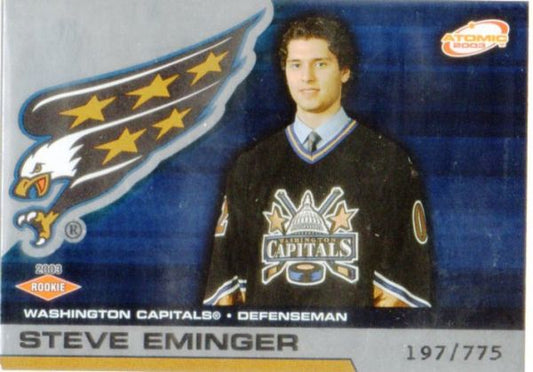 NHL 2002-03 Atomic Hobby Parallel - No 125 - Steve Eminger