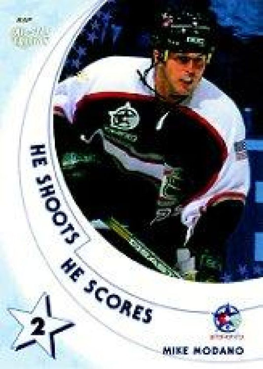 NHL 2002-03 BAP All-Star Edition He Shoots - He Scores Points - No 15 - Mike Modano