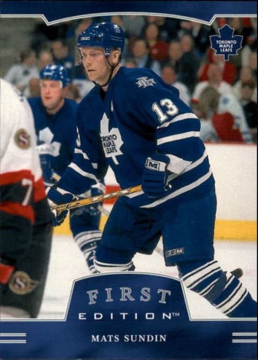 NHL 2002-03 BAP First Edition - No 137 - Mats Sundin