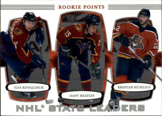 NHL 2002-03 BAP First Edition - No 383 - Dany Heatley / Ilya Kovalchuk / Kristian Huselius