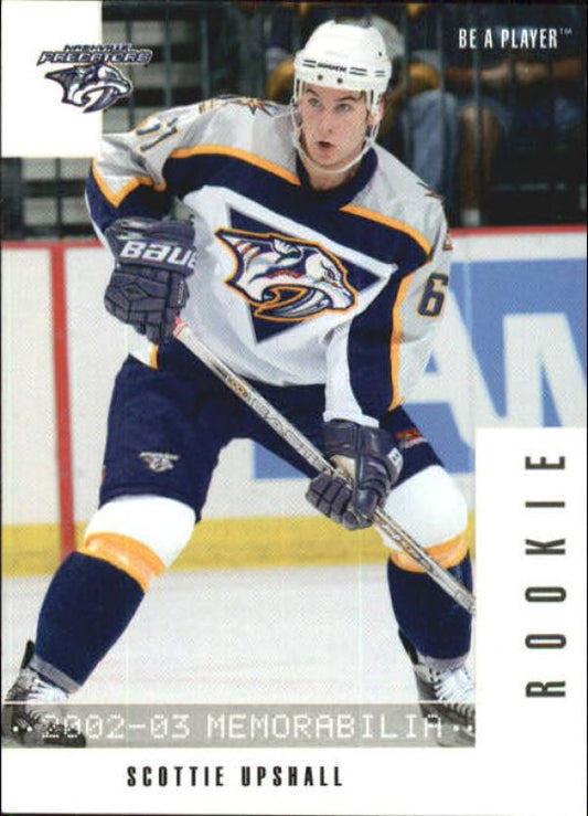 NHL 2002-03 BAP Memorabilia - No 298 - Scottie Upshall