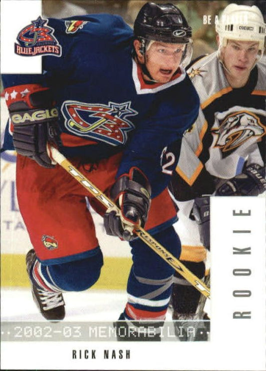 NHL 2002-03 BAP Memorabilia - No 272 - Rick Nash