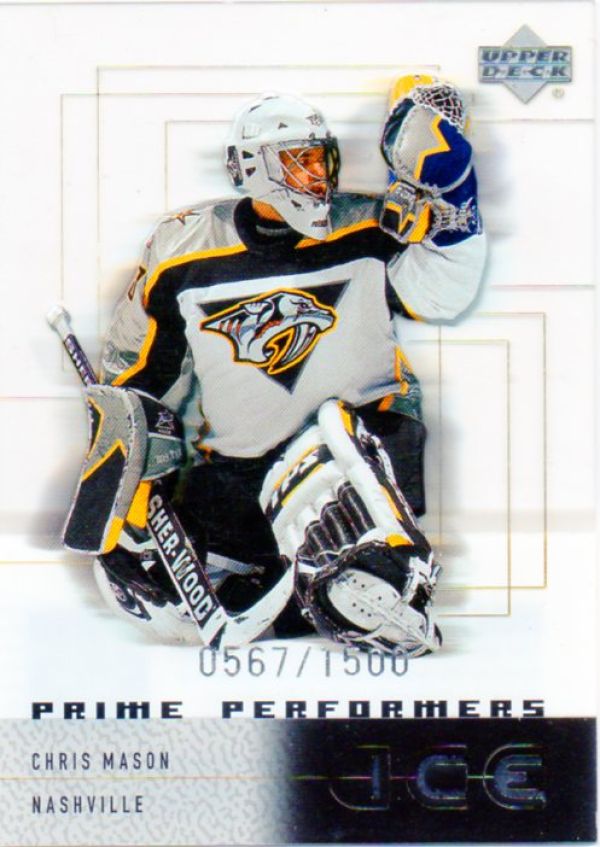 NHL 2000-01 Upper Deck Ice - No 93 - Chris Mason