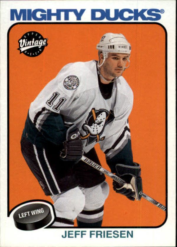 NHL 2001-02 Upper Deck Vintage - No 2 - Jeff Friesen