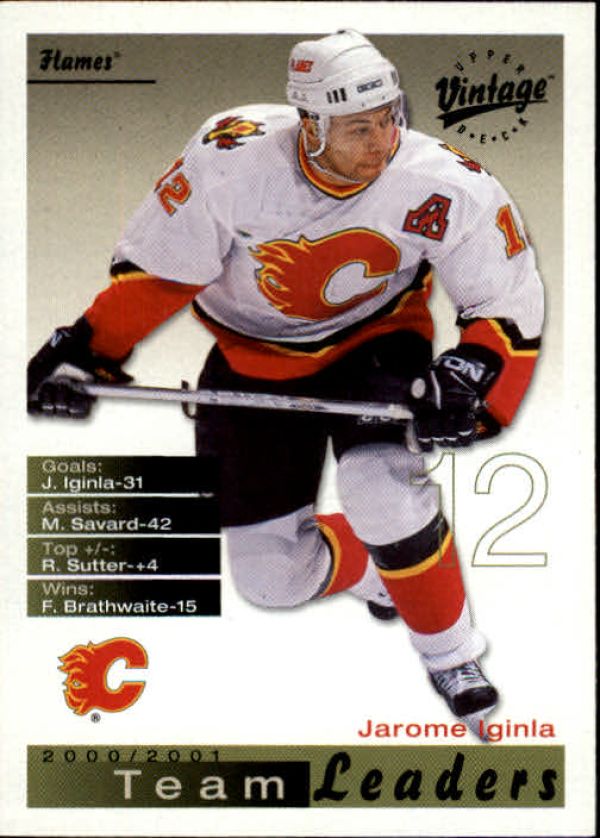 NHL 2001-02 Upper Deck Vintage - No 42 - Jarome Iginla