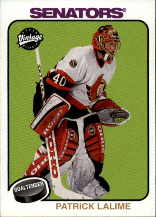 NHL 2001-02 Upper Deck Vintage - No 179 - Patrick Lalime