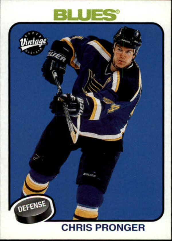 NHL 2001-02 Upper Deck Vintage - No 218 - Chris Pronger