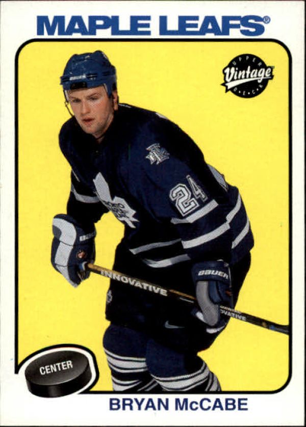 NHL 2001-02 Upper Deck Vintage - No 241 - Bryan McCabe