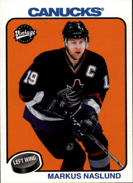 NHL 2001-02 Upper Deck Vintage - No 244 - Markus Naslund