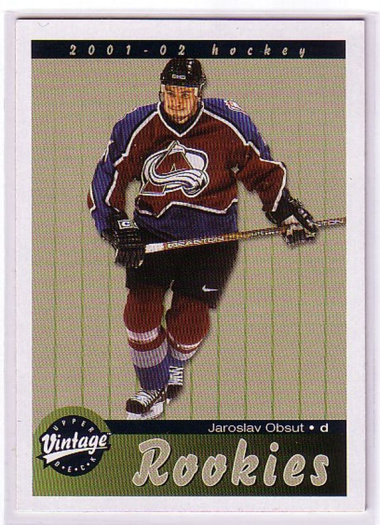 NHL 2001-02 Upper Deck Vintage - No 279 - Jaroslav Obsut