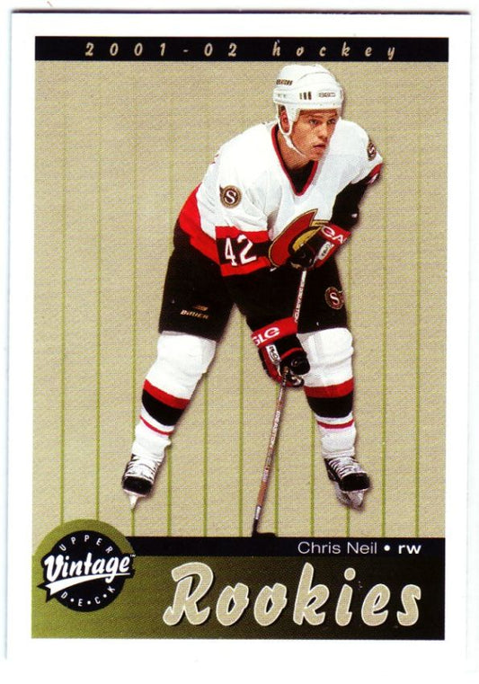 NHL 2001-02 Upper Deck Vintage - No 291 - Chris Neil