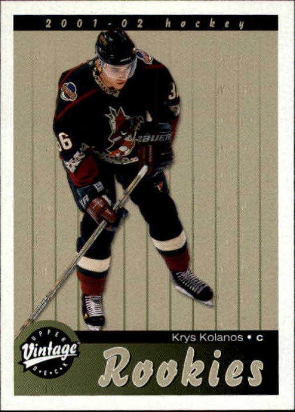 NHL 2001-02 Upper Deck Vintage - No 294 - Krys Kolanos