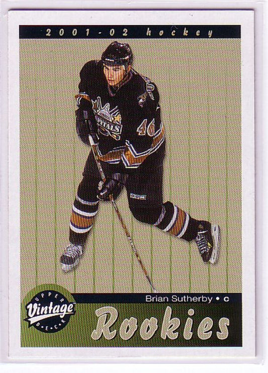 NHL 2001-02 Upper Deck Vintage - No 300 - Brian Sutherby