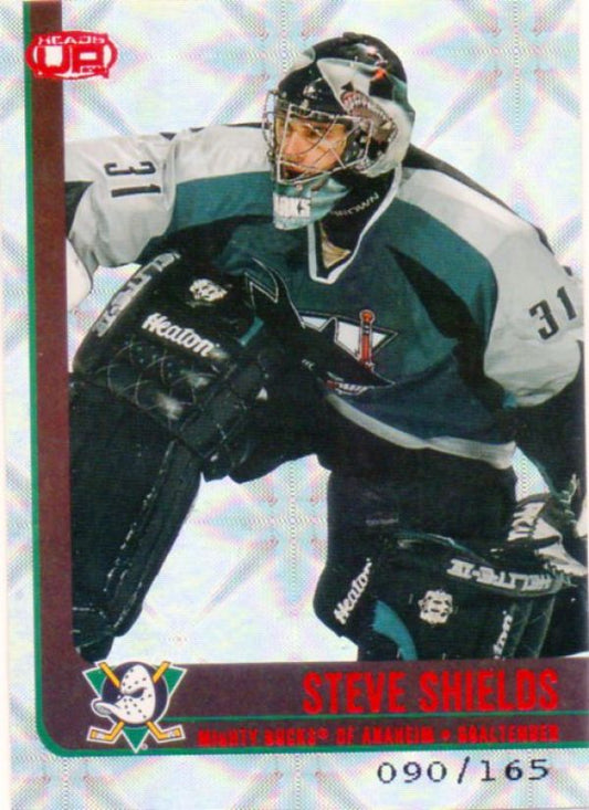 NHL 2001-02 Pacific Heads Up Red - No 2 - Steve Shields