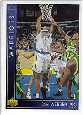 NBA 1993/94 Upper Deck - No. 311 - Chris Webber