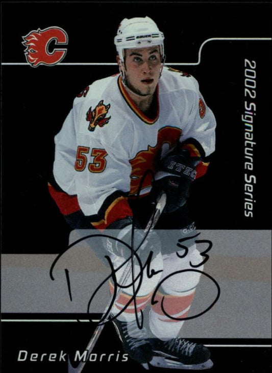 NHL 2001-02 BAP Signature Series Autographs - No 177 - Derek Morris