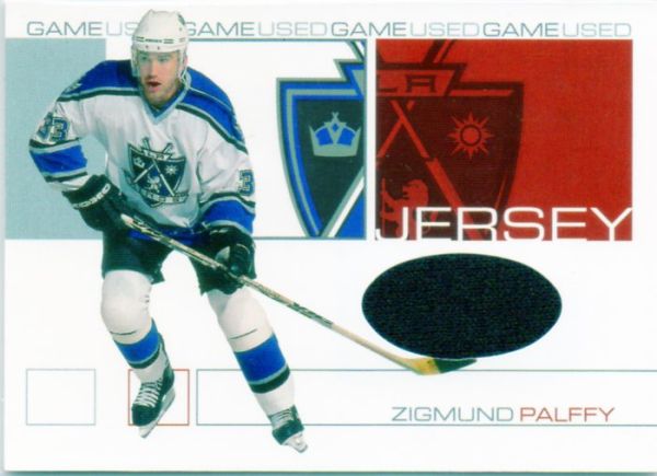 NHL 2001-02 BAP Signature Series Jerseys - No GJ-30 - Zigmund Palffy