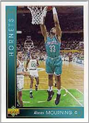 NBA 1993/94 Upper Deck - No. 333 - Alonzo Mourning