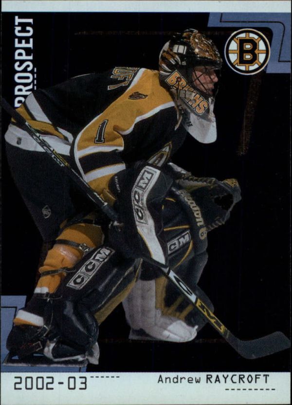 NHL 2002-03 Between The Pipes - No 84 - Andrew Raycroft