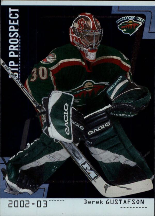 NHL 2002-03 Between The Pipes - No 85 - Derek Gustafson