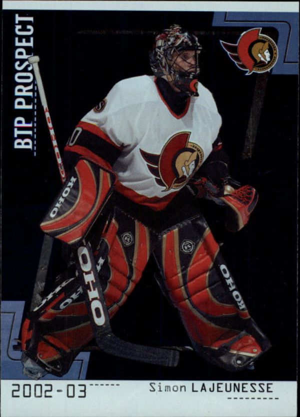 NHL 2002-03 Between The Pipes - No 99 - Simon Lajeunesse