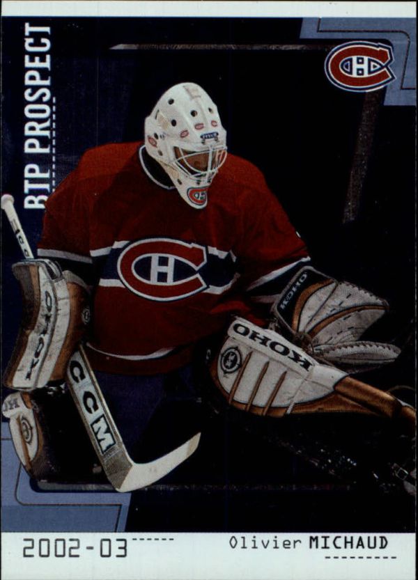 NHL 2002-03 Between The Pipes - No 101 - Olivier Michaud