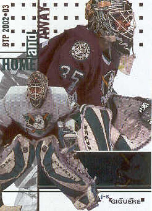 NHL 2002-03 Between The Pipes - No 121 - Jean-Sebastien Giguere